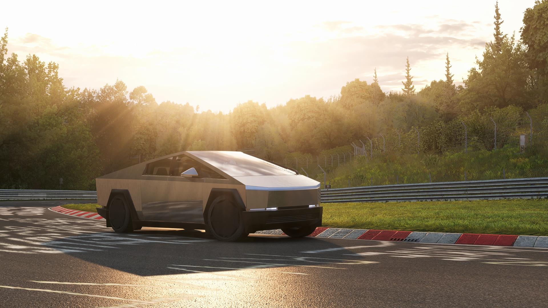 Tesla Cybertruck Tesla Cybertruck for Assetto Corsa (Nurburgring Test) Screenshot_tesla_cybertruck_beast_ks_nordschleife_6-0-124-19-22-5