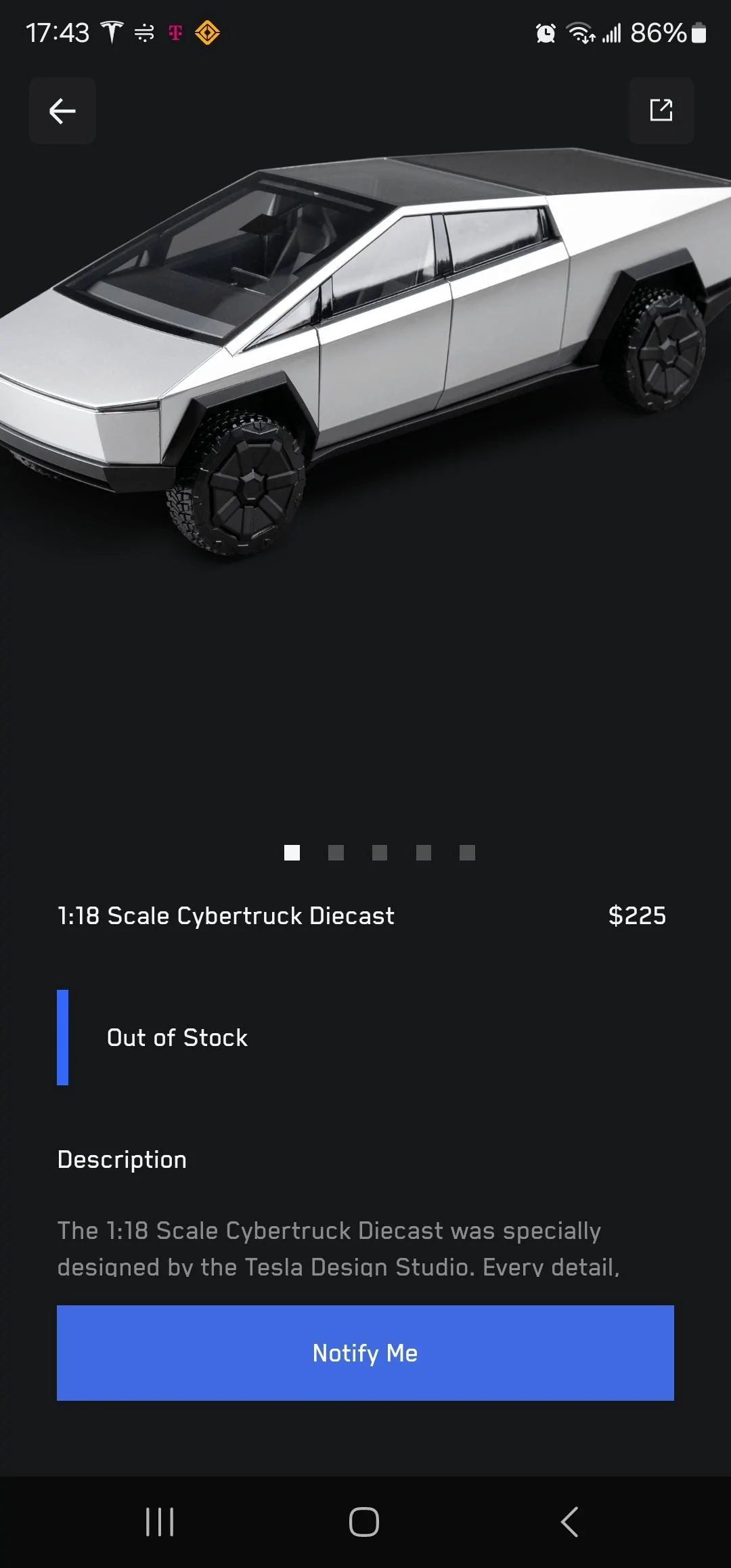 Tesla Cybertruck It's really small Screenshot_20240107_174314_Tesla