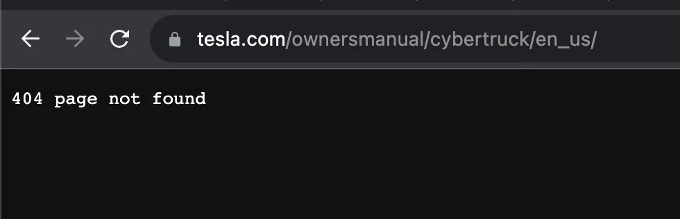 Tesla Cybertruck Cybertruck Owners Manual - Specs & Info Dump! 💡 (Video Form & Screenshots) 1704842523631
