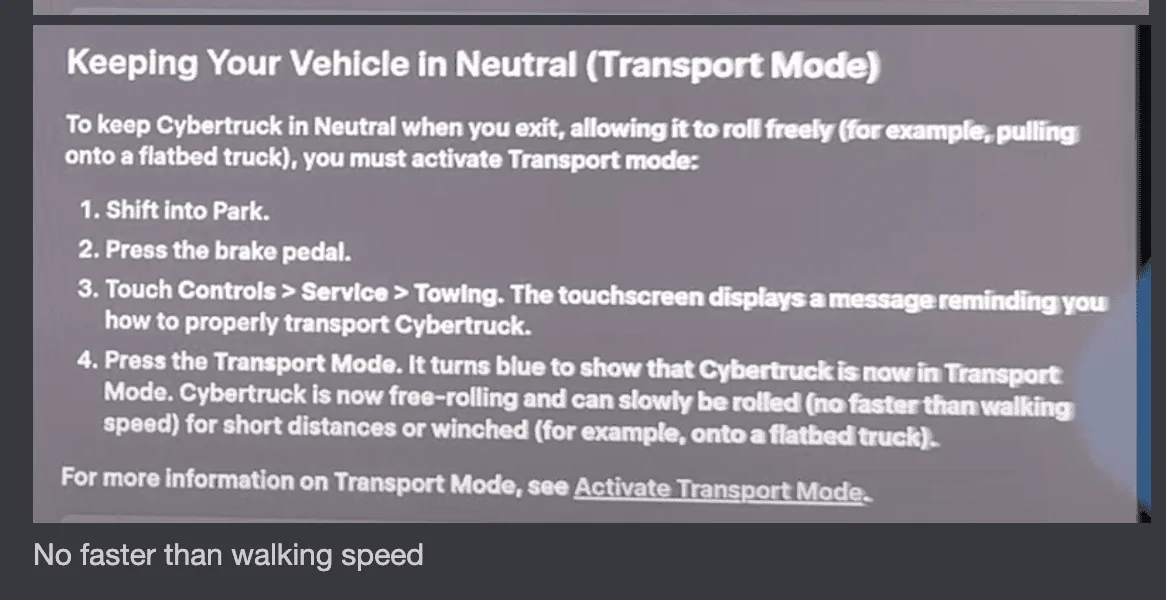 Tesla Cybertruck Cybertruck Owners Manual - Specs & Info Dump! 💡 (Video Form & Screenshots) 1704843240275