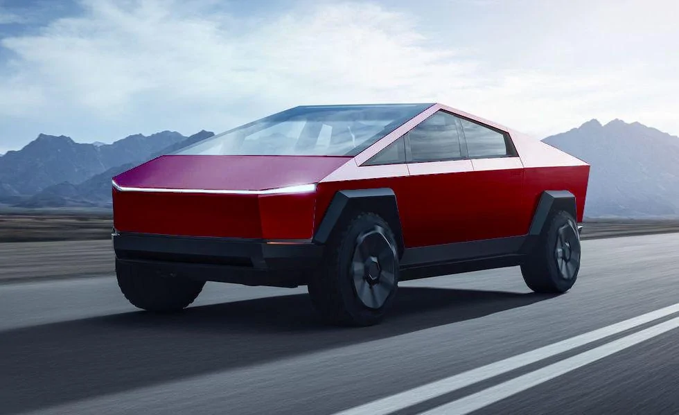 Tesla Cybertruck Wrap Ideas (Other than matte black) Maroon