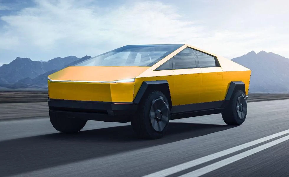 Tesla Cybertruck Wrap Ideas (Other than matte black) Orang