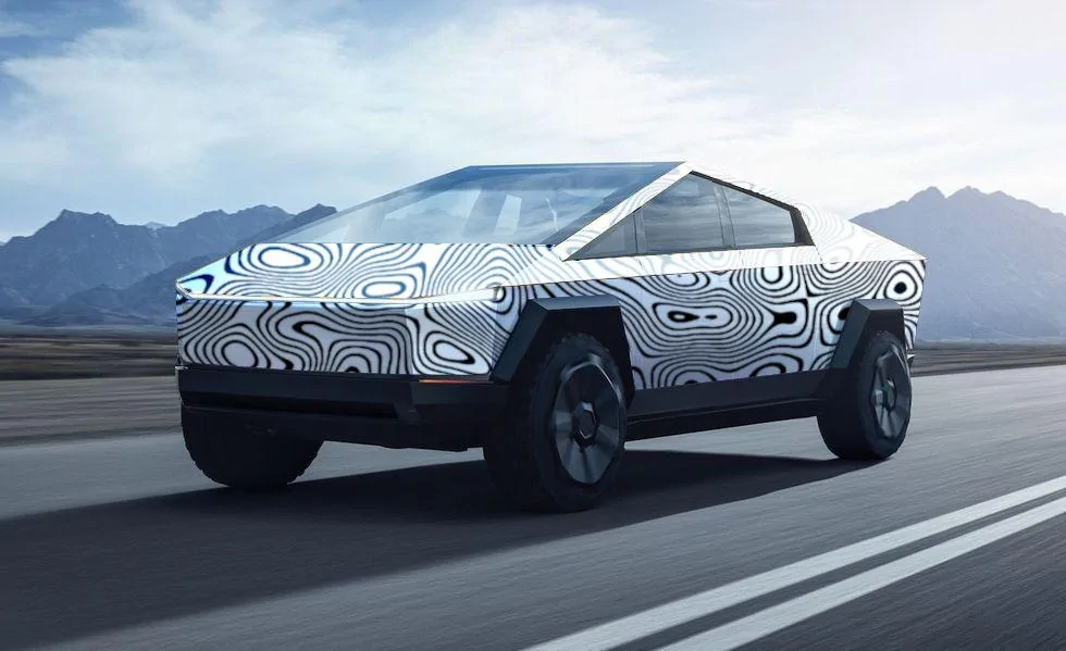 Tesla Cybertruck Wrap Ideas (Other than matte black) Swirl