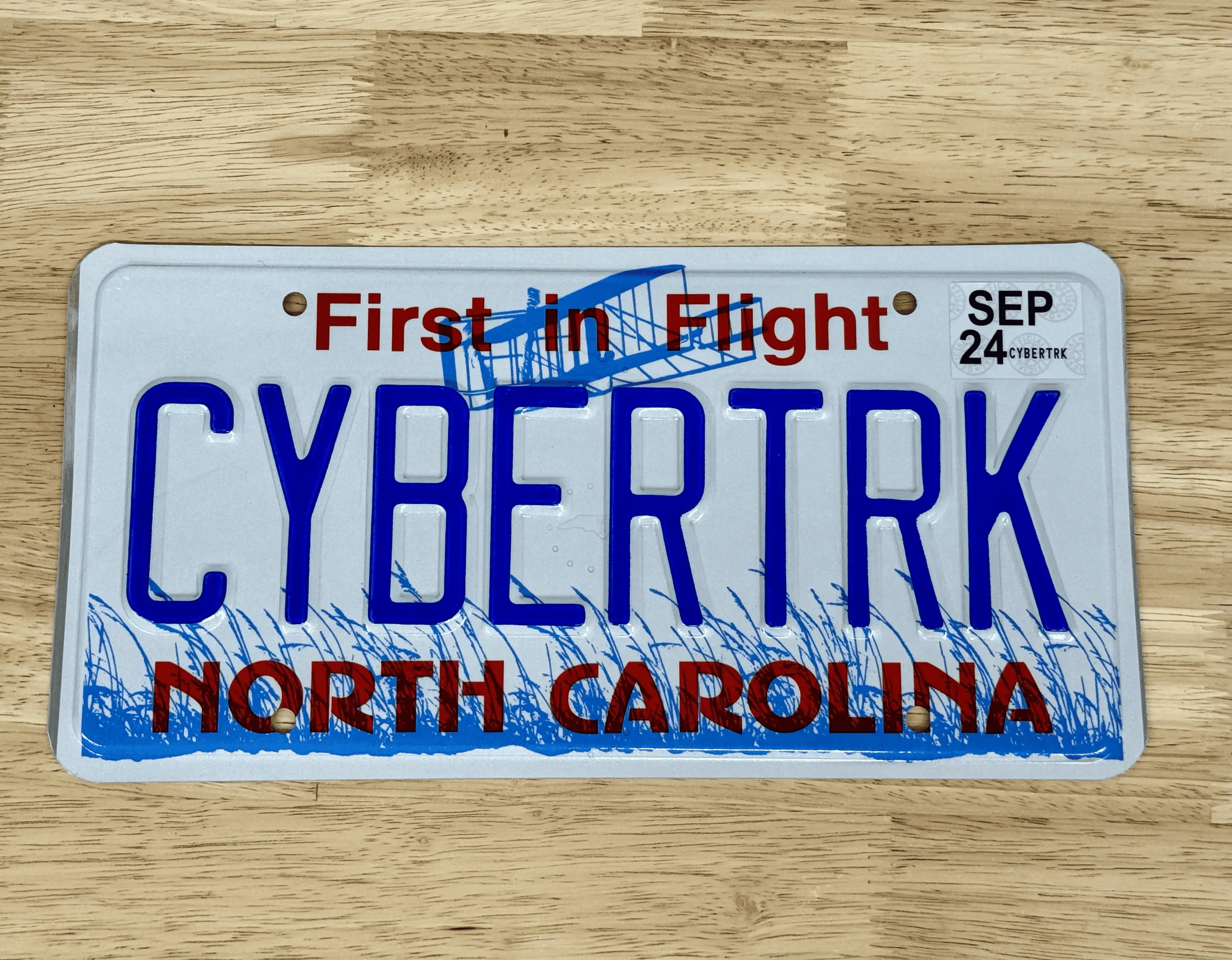 Tesla Cybertruck Custom license plate / vanity plate name for your Cybertruck? tempImage0HXY00