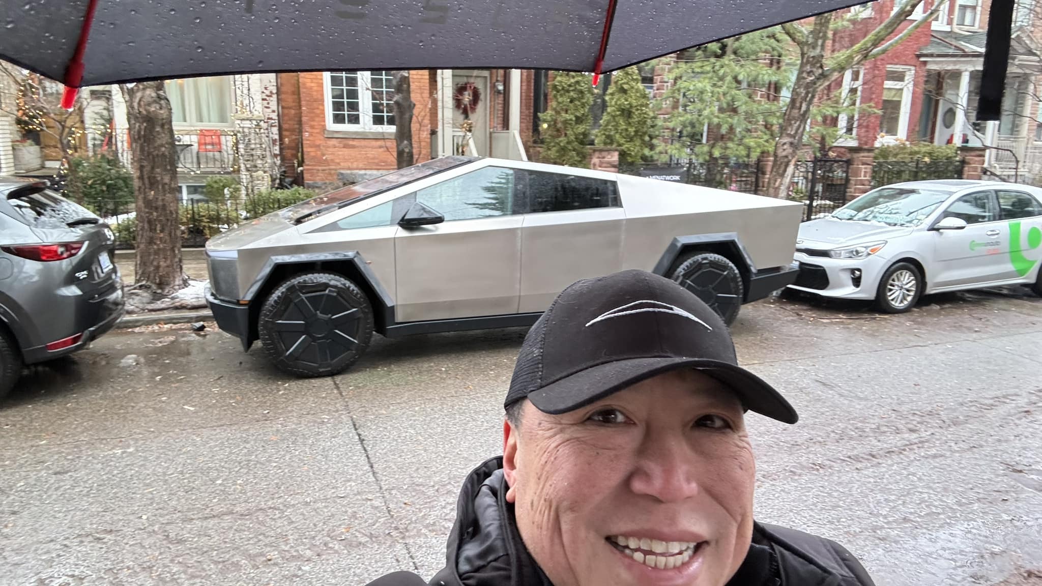 Tesla Cybertruck CT Engineering test vehicle spotted on Toronto street CT_TO_001