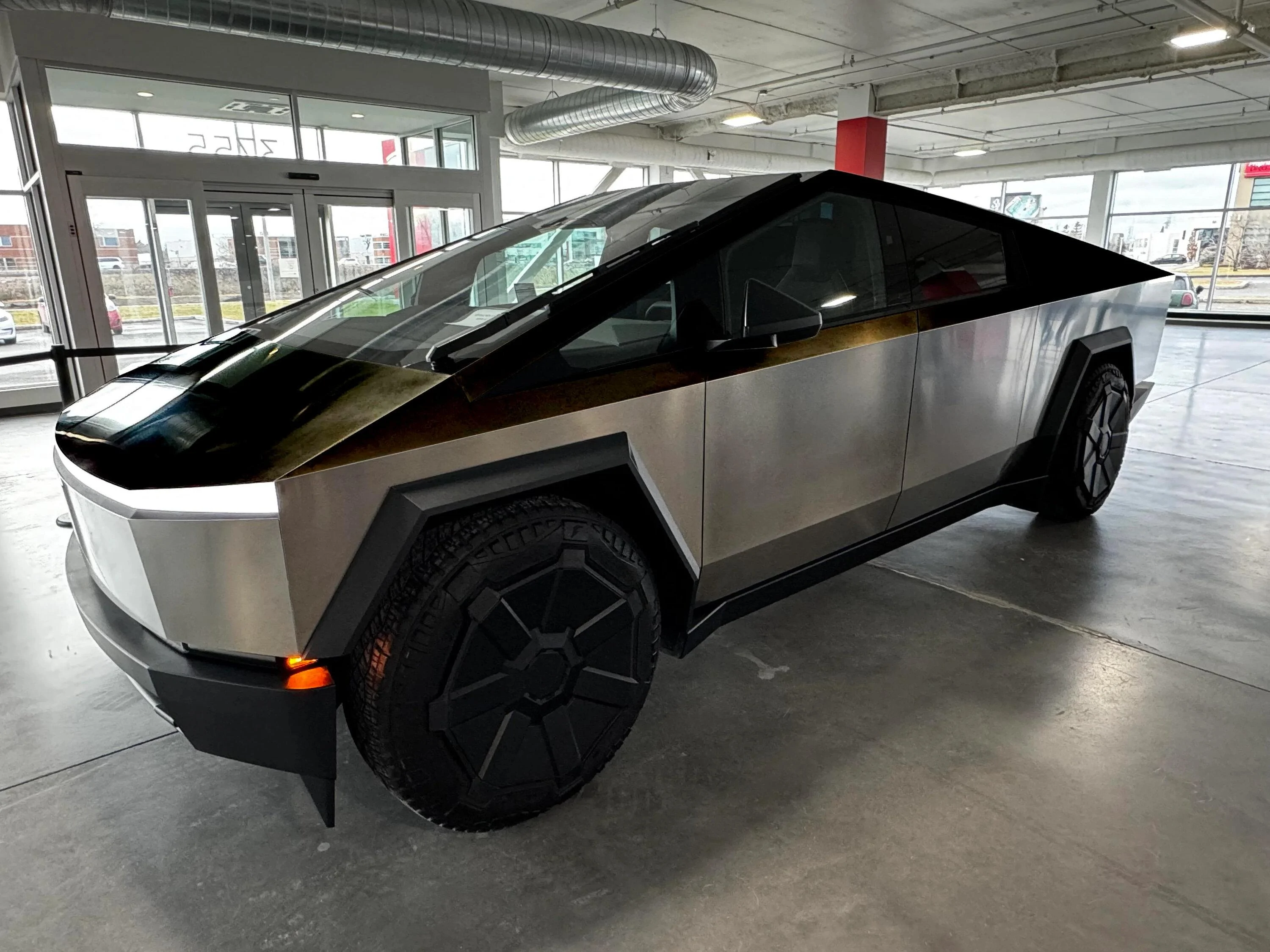 Tesla Cybertruck Wrap Ideas (Other than matte black) BlackTo
