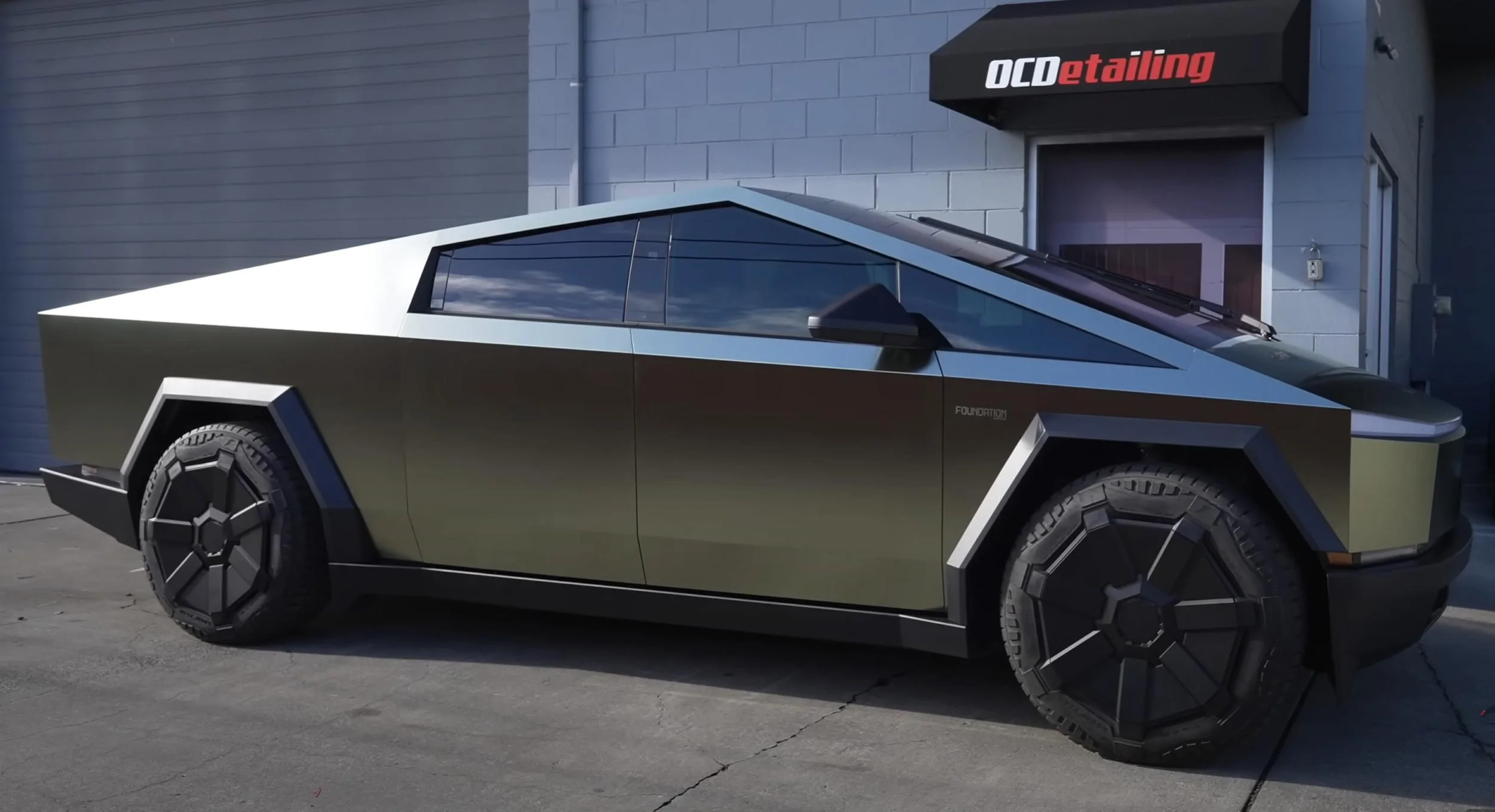 Tesla Cybertruck Wrap Ideas (Other than matte black) JokerMatt