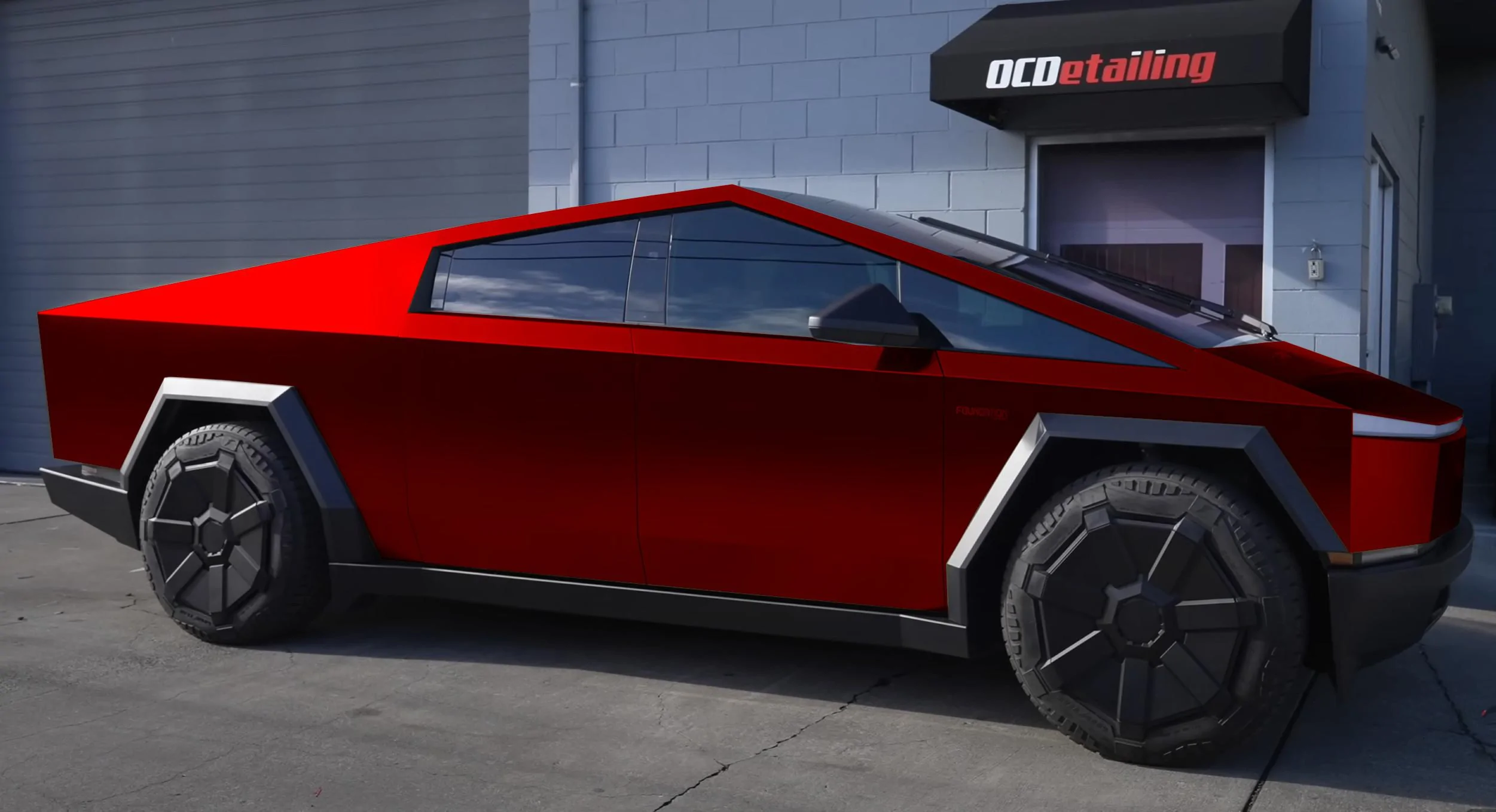 Tesla Cybertruck Wrap Ideas (Other than matte black) BurgMatt
