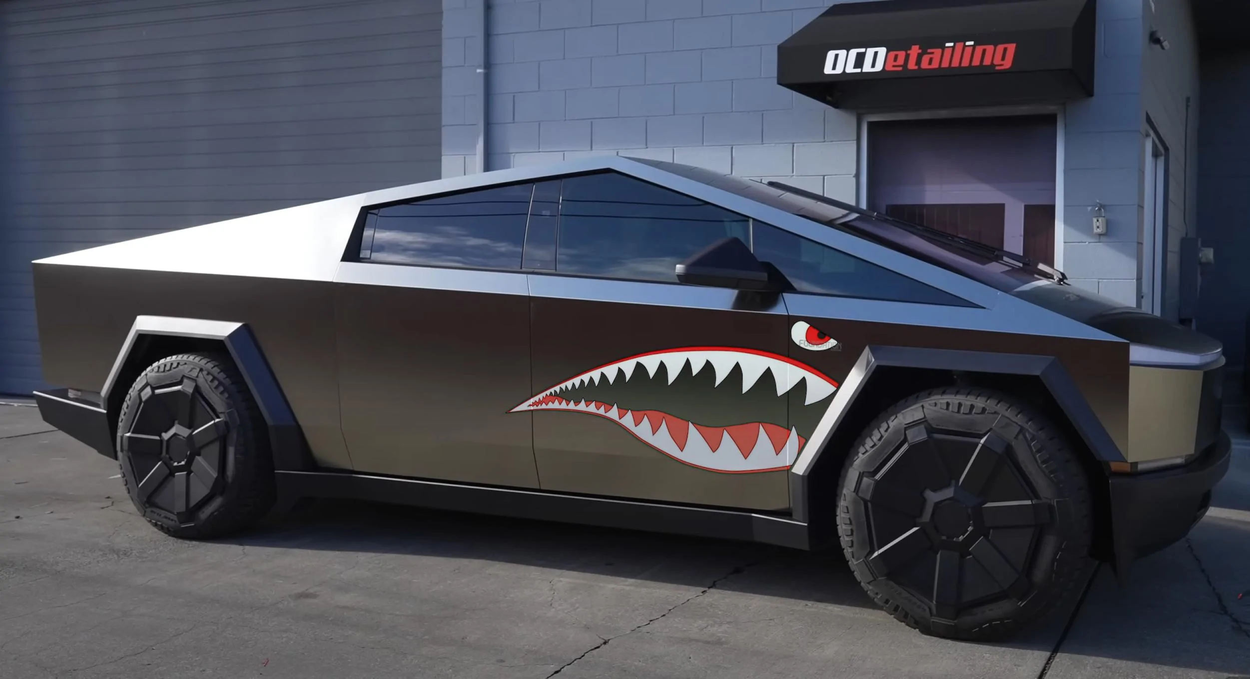 Tesla Cybertruck Wrap Ideas (Other than matte black) BomberMatt