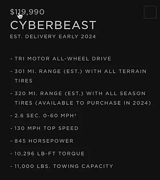 Tesla Cybertruck Foundation Series Remorse 1704900423223