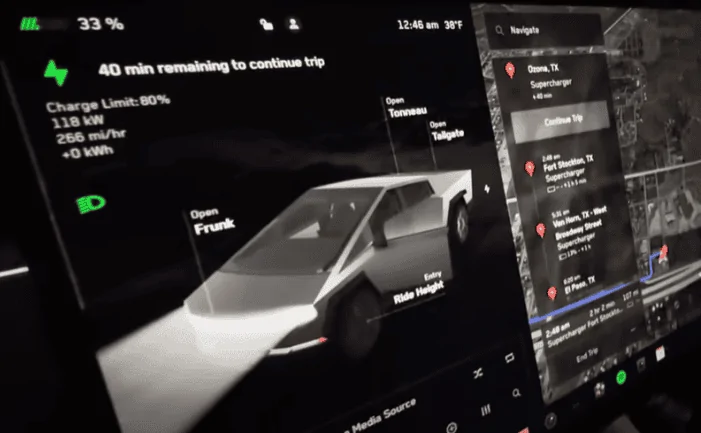Tesla Cybertruck Range for AWD Cybertruck 200-250 miles after many real world tests zimage7112