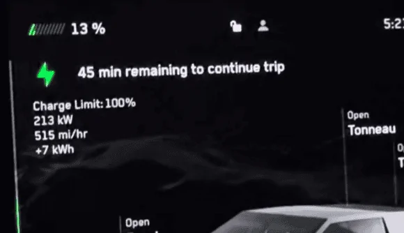 Tesla Cybertruck Range for AWD Cybertruck 200-250 miles after many real world tests zimage7113