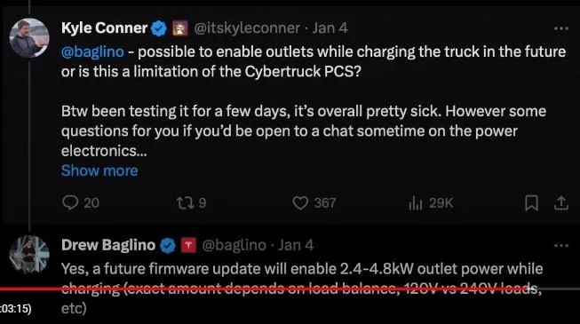 Tesla Cybertruck Cybertruck Owners Manual - Specs & Info Dump! 💡 (Video Form & Screenshots) sFIpYtI