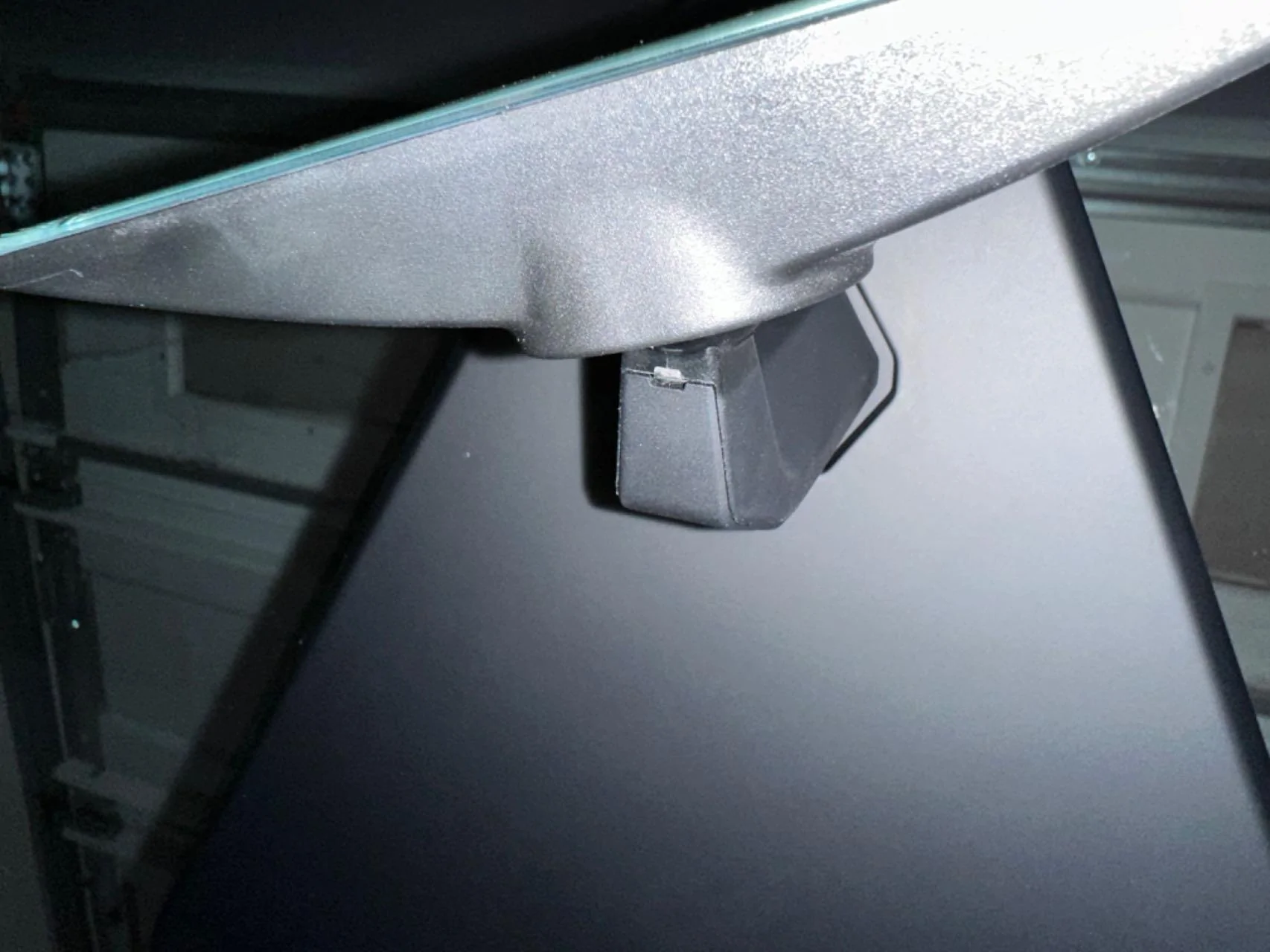 Tesla Cybertruck Center Rear View Mirror Removal - DIY How-to Instructions & Photos Image_20240111231029