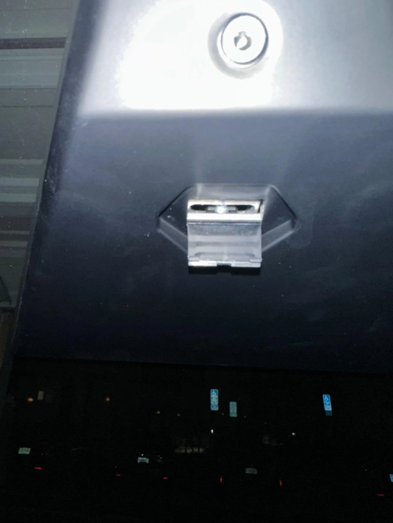 Tesla Cybertruck Center Rear View Mirror Removal - DIY How-to Instructions & Photos Image_20240111231035