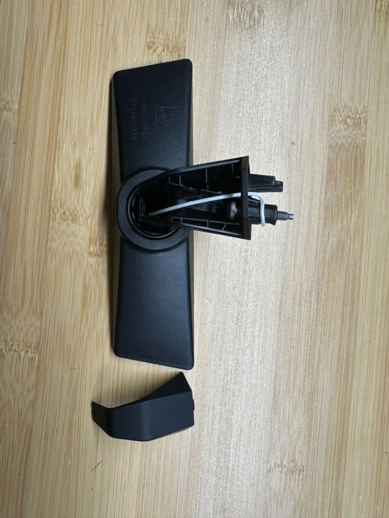 Tesla Cybertruck Center Rear View Mirror Removal - DIY How-to Instructions & Photos Image_20240111231308