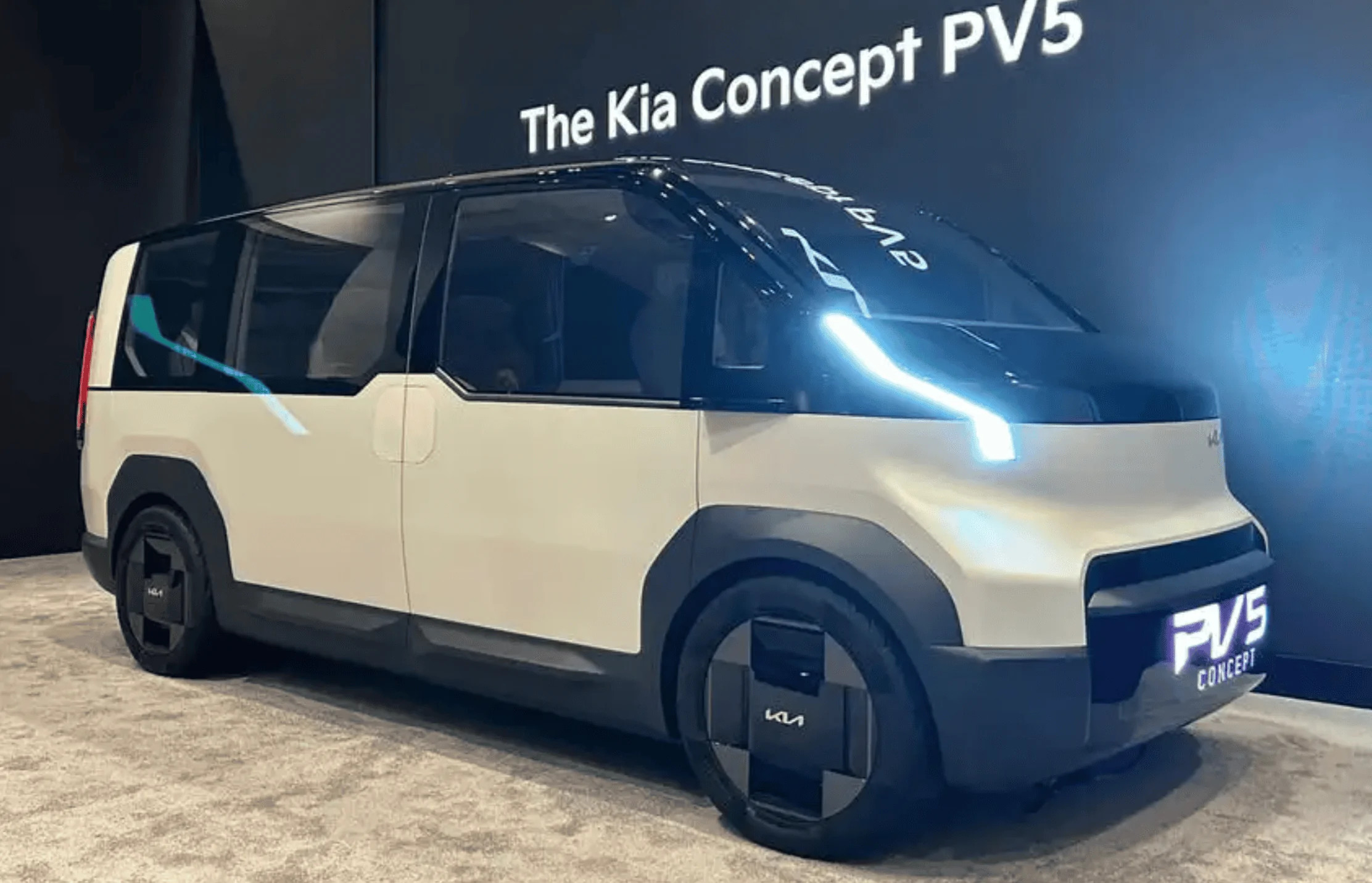Tesla Cybertruck Is a Cybervan the best EV hauling option? Kia PV 5 Van Front