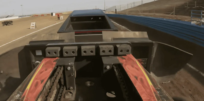 Tesla Cybertruck Towing tested with 6,000lb Tesla and trailer load zimage7161