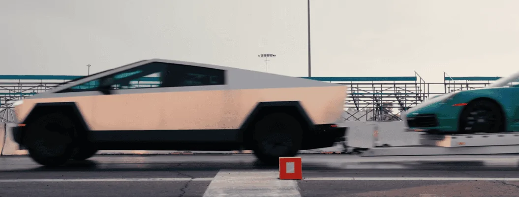 Tesla Cybertruck Towing tested with 6,000lb Tesla and trailer load zimage7157-png