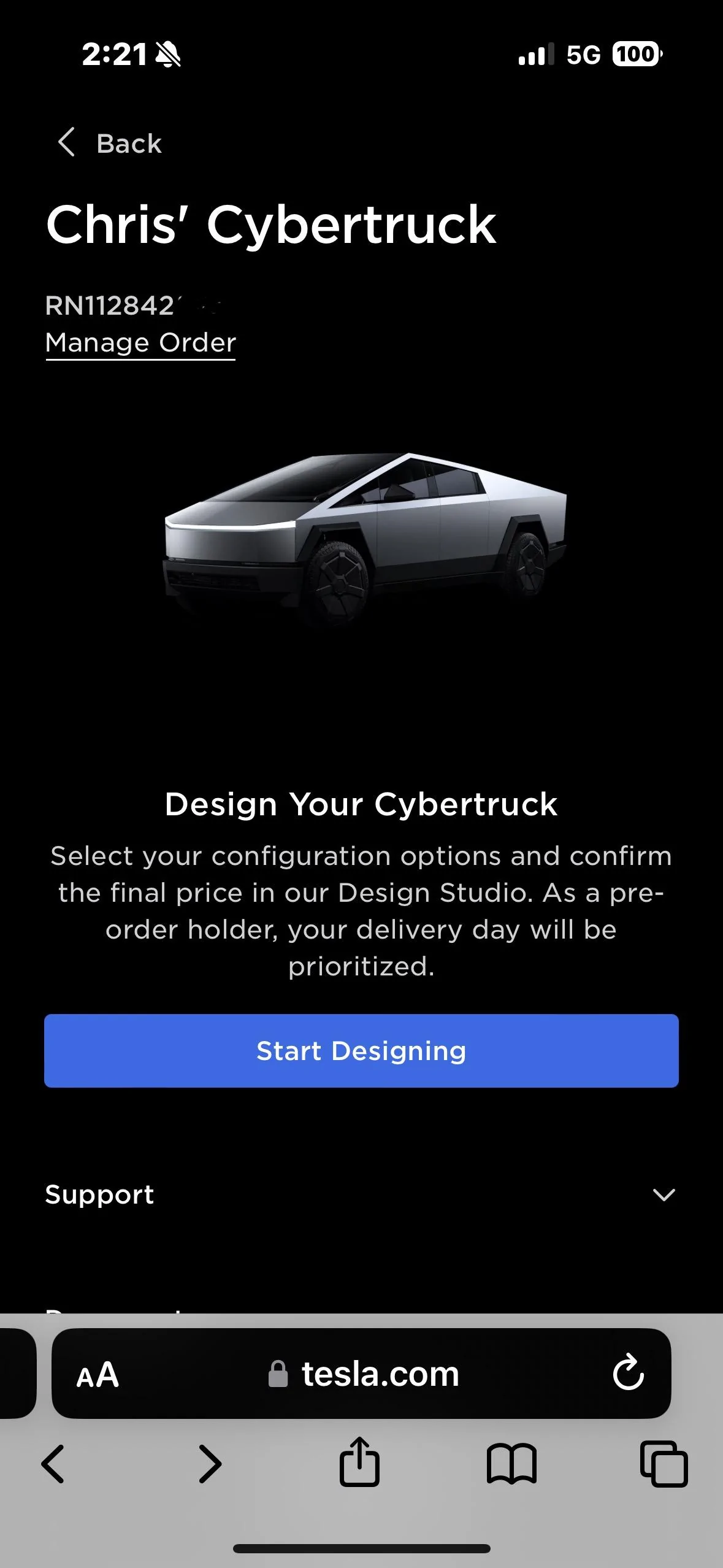 Tesla Cybertruck How low can they go? IMG_7758