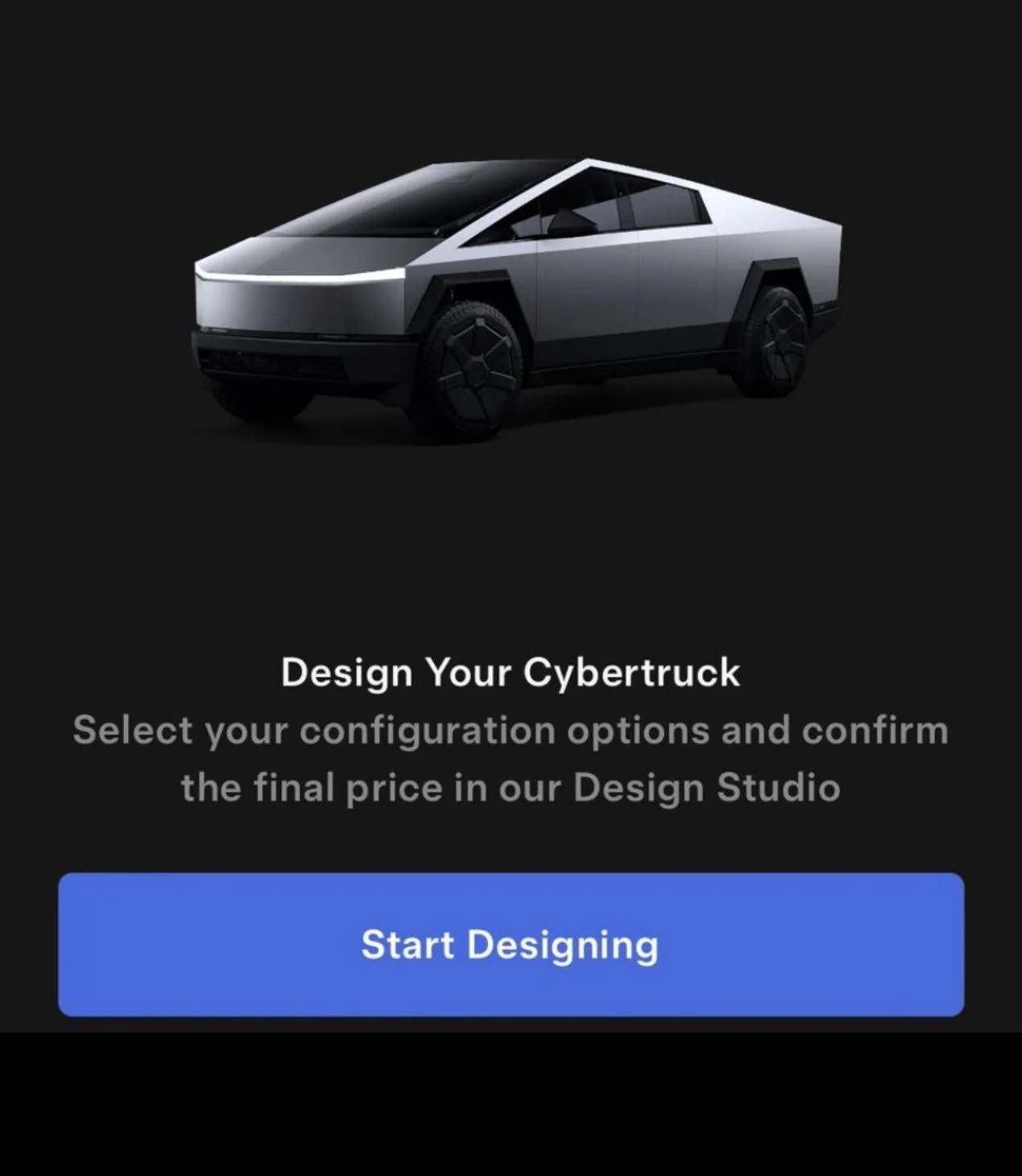 Tesla Cybertruck Cyber Truck Foundation Series Invite 1/17 IMG_5639