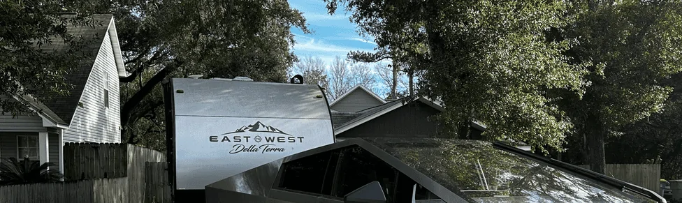 Tesla Cybertruck Towing tested with 6,000lb Tesla and trailer load zimage7211