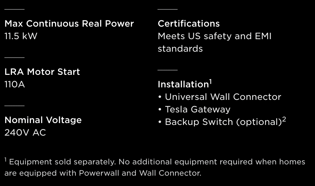 Tesla Cybertruck PowerShare availability for foundation series buyers. 1705620009014
