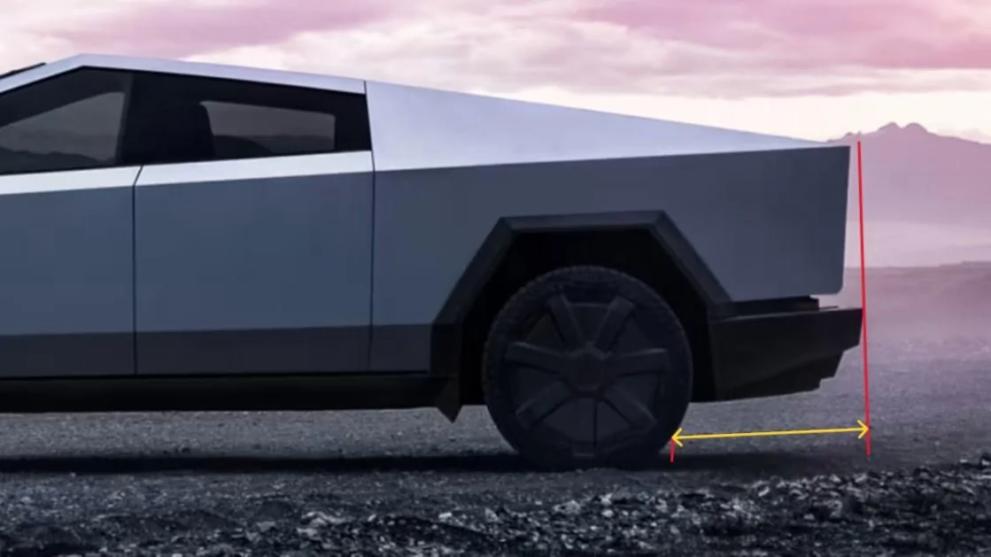 Tesla Cybertruck Delivered Cybertruck! Central Valley, CA -- Any Questions or Requests? Cybertruck-Measurement