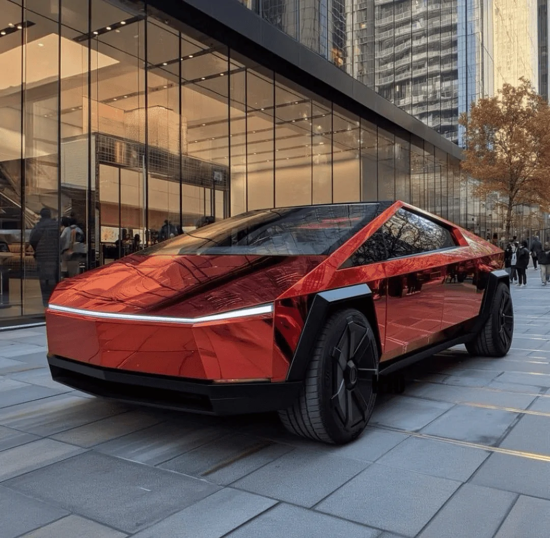 Tesla Cybertruck Wrap Ideas (Other than matte black) IMG_1164