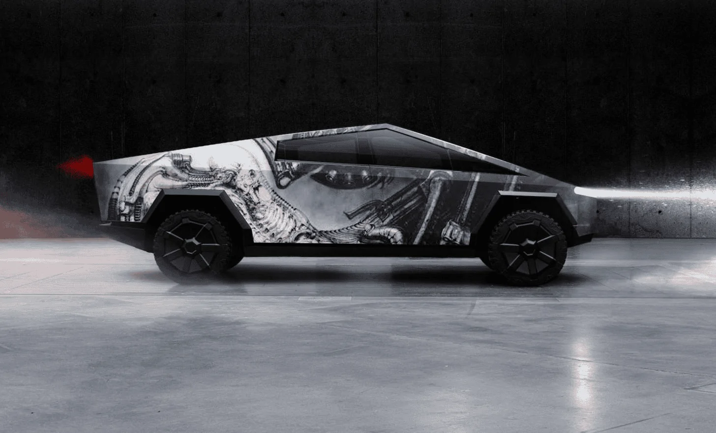 Tesla Cybertruck Wrap Ideas (Other than matte black) IMG_8078