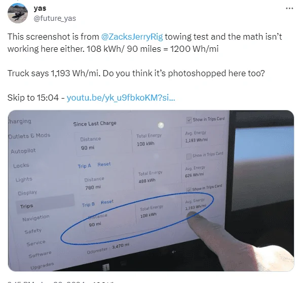 Tesla Cybertruck 10,000+ Miles Driving a Cybertruck – Things learned: range, great sound and full love/hate list after 10k miles zimage7269