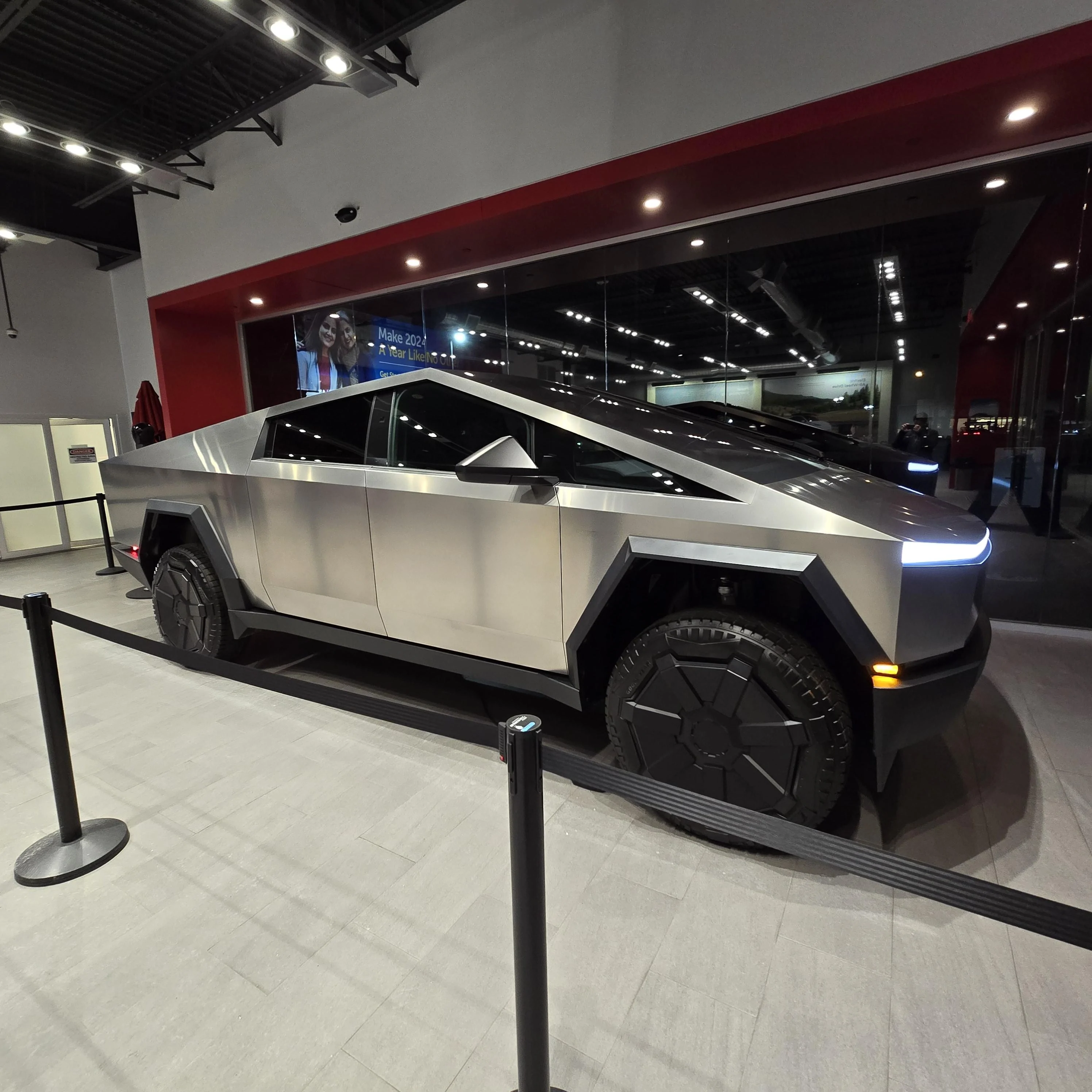 Tesla Cybertruck 01/18/24 - Foundation Invite Received - New York 20240120_175314