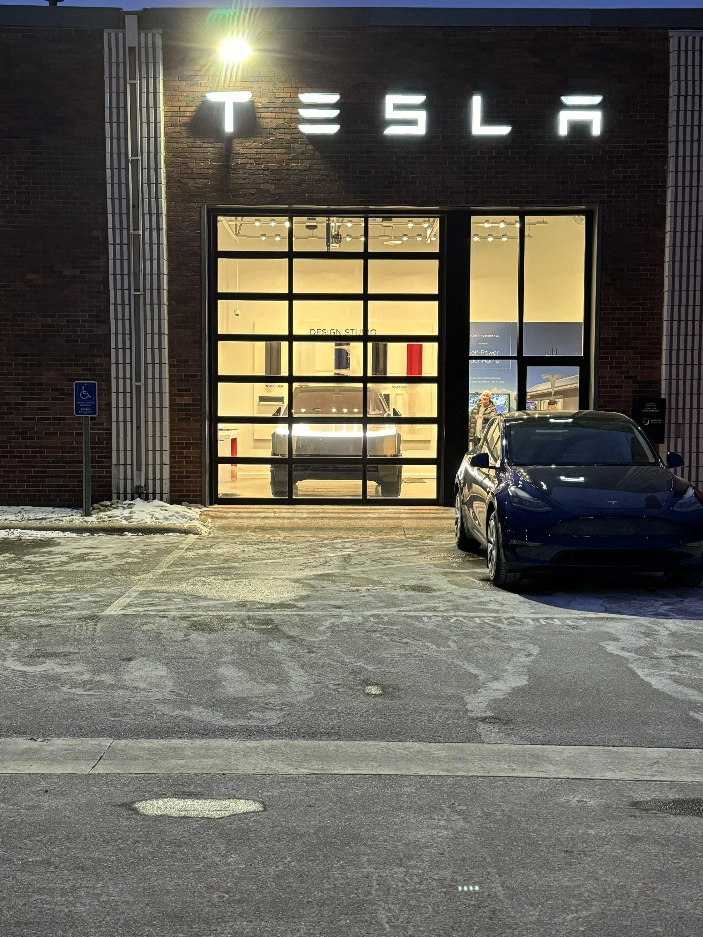 Tesla Cybertruck Foundation series on display Eden prairie Minnesota. IMG_0894