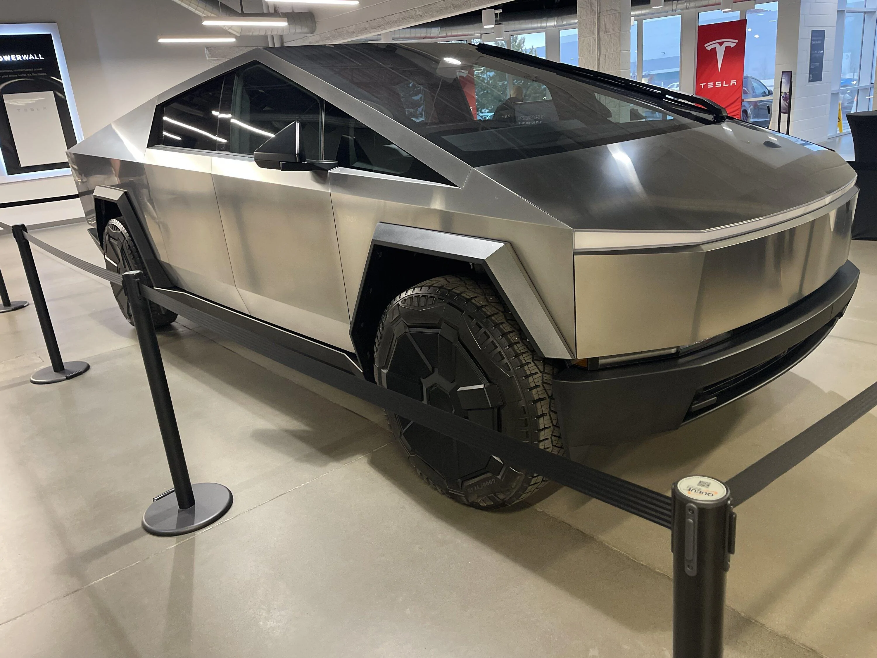 Tesla Cybertruck Cybertruck at Reno service center! IMG_3111
