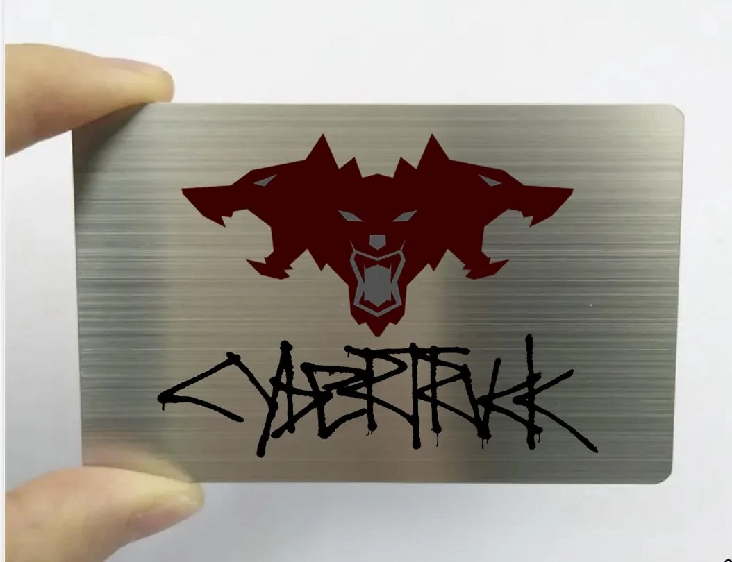 Tesla Cybertruck Metal Key Cards coming for Cybertruck Card Cyberbeat logo