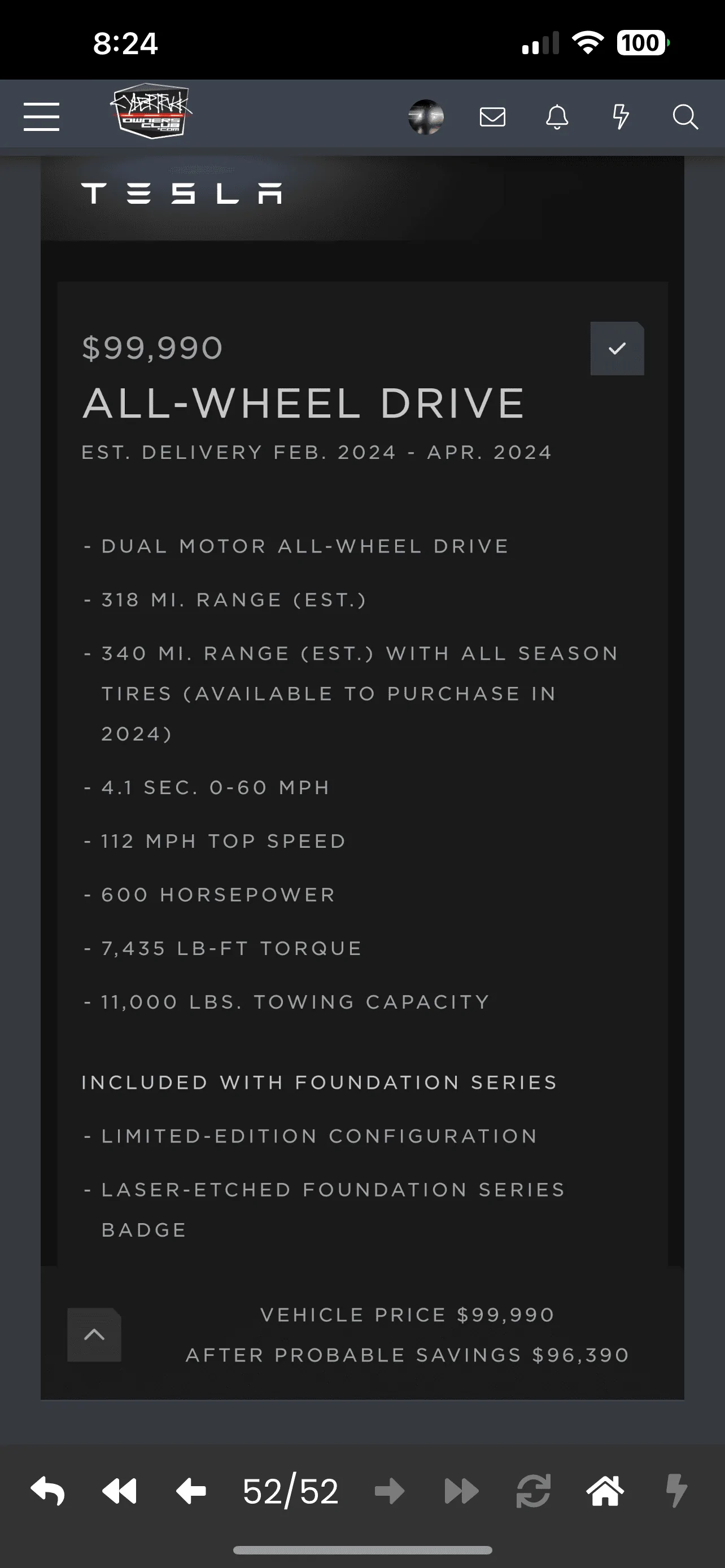 Tesla Cybertruck 📊 Cybertruck SUBMITTED ORDERS Tracking List & Stats [Add Yours!] IMG_8241