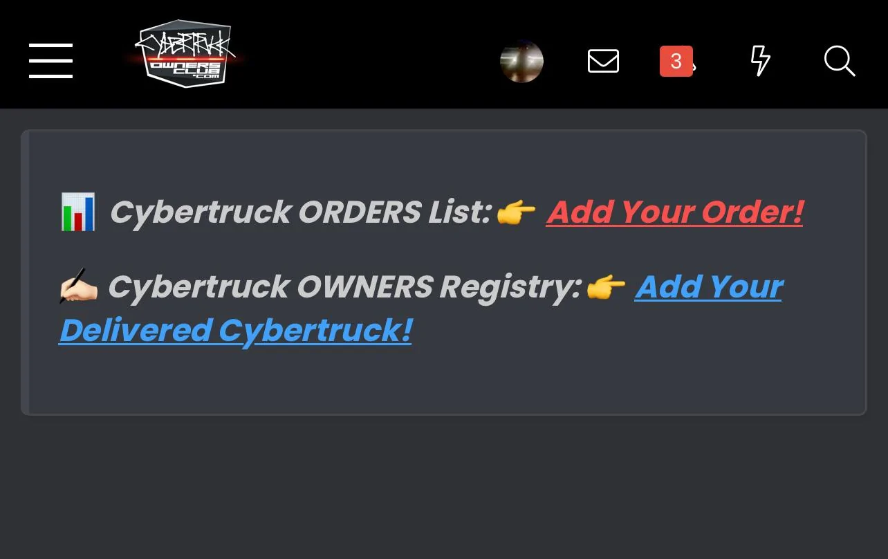 Tesla Cybertruck Tesla's Cybertruck VIN Activation Tracker (NOT Customer VIN Allocations) IMG_8326