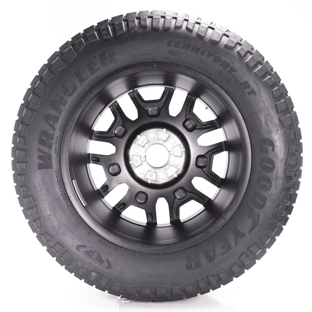 Tesla Cybertruck Aftermarket 325 wide tires + 18" Method wheels installed on Cybertruck 1706170343681