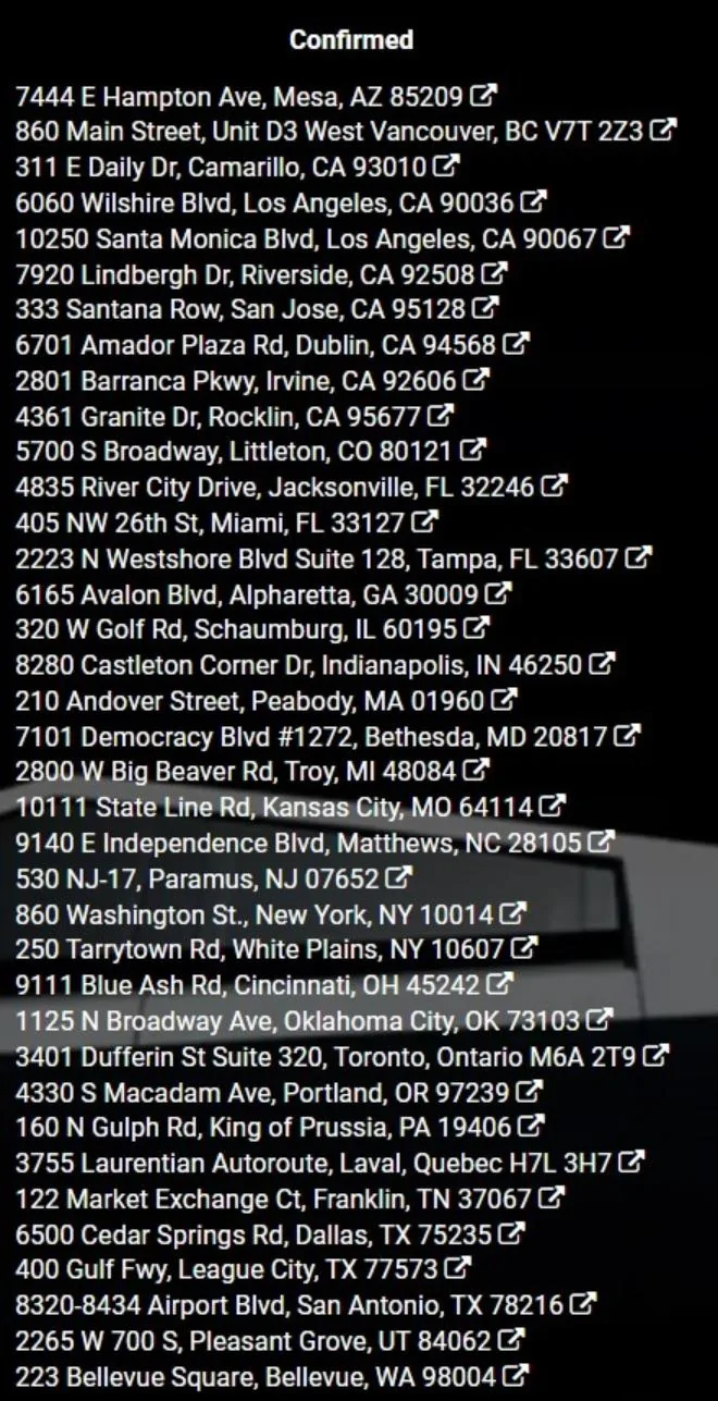 Tesla Cybertruck Info on current CT showroom locations? 5pXeBj9