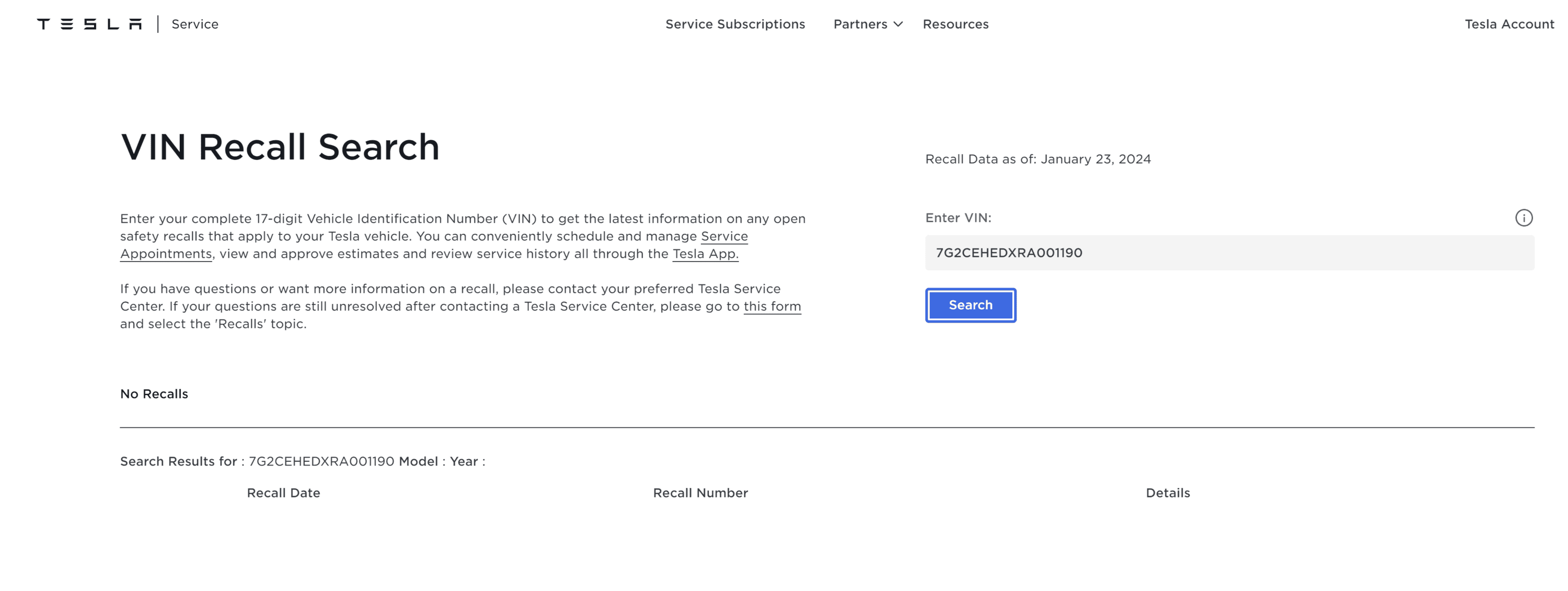 Tesla Cybertruck Tesla's Cybertruck VIN Activation Tracker (NOT Customer VIN Allocations) Screenshot 2024-01-23 135436