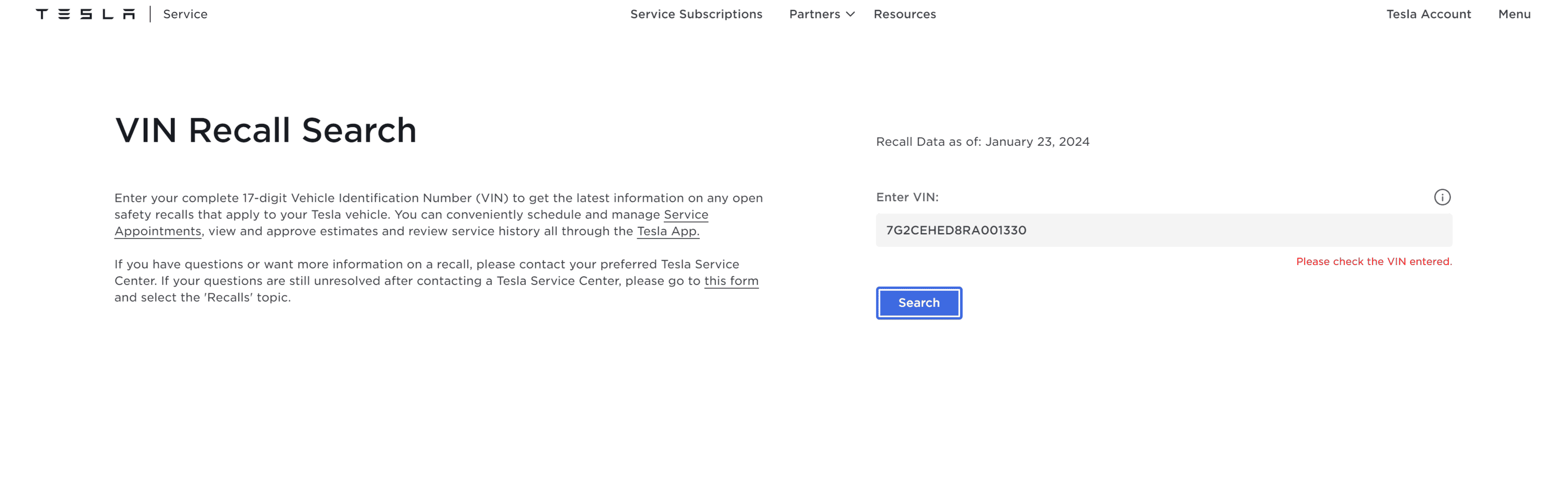 Tesla Cybertruck Tesla's Cybertruck VIN Activation Tracker (NOT Customer VIN Allocations) Screenshot 2024-01-23 135602