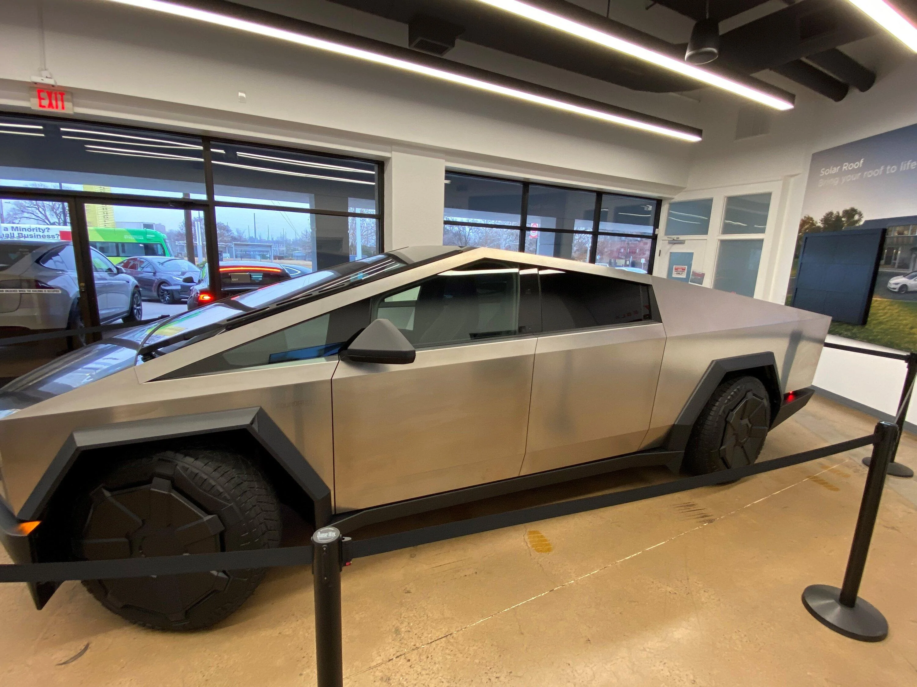 Tesla Cybertruck OKC Showroom ct lo