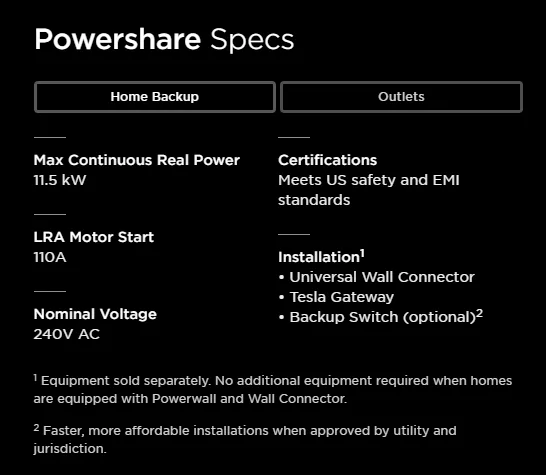 Tesla Cybertruck Foundation AWD Home Share installation 1706404389680