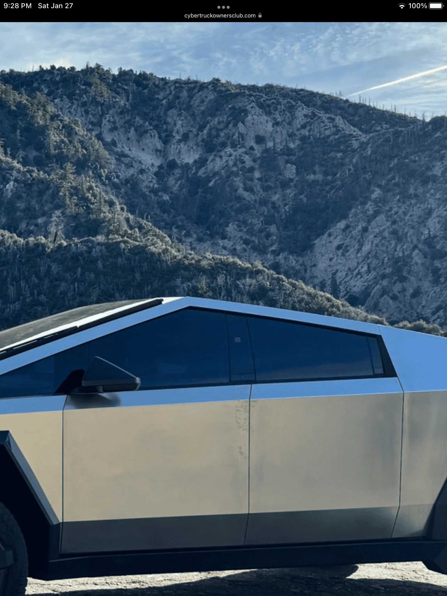 Tesla Cybertruck Cybertruck Owners Meet in Socal Turns Out 7 Strong E84381E1-0CDD-478D-8566-2677586BE36E