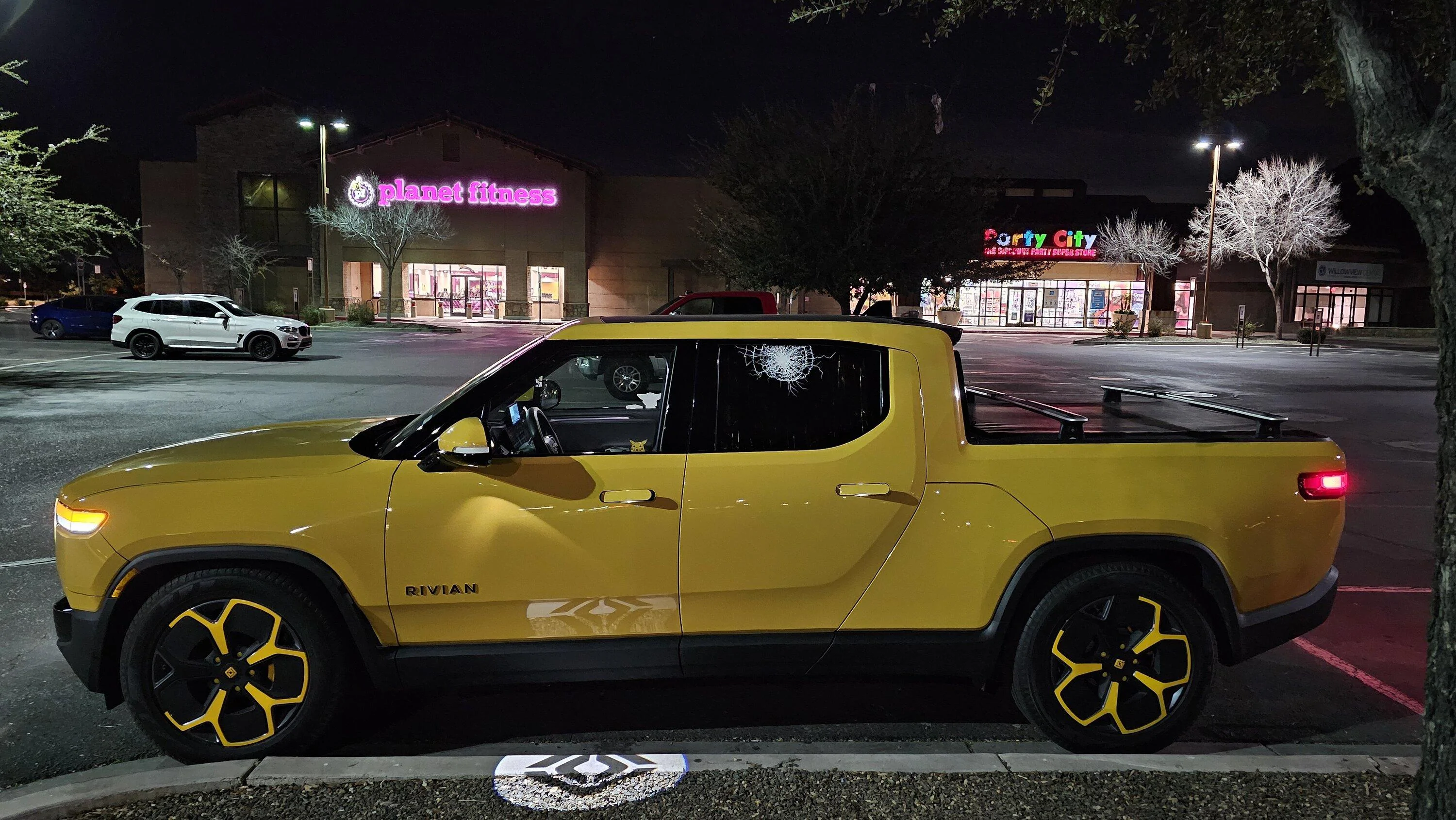 Tesla Cybertruck I bought the OMFG decal so you don't have to | Worth it? *no 20240120_051416