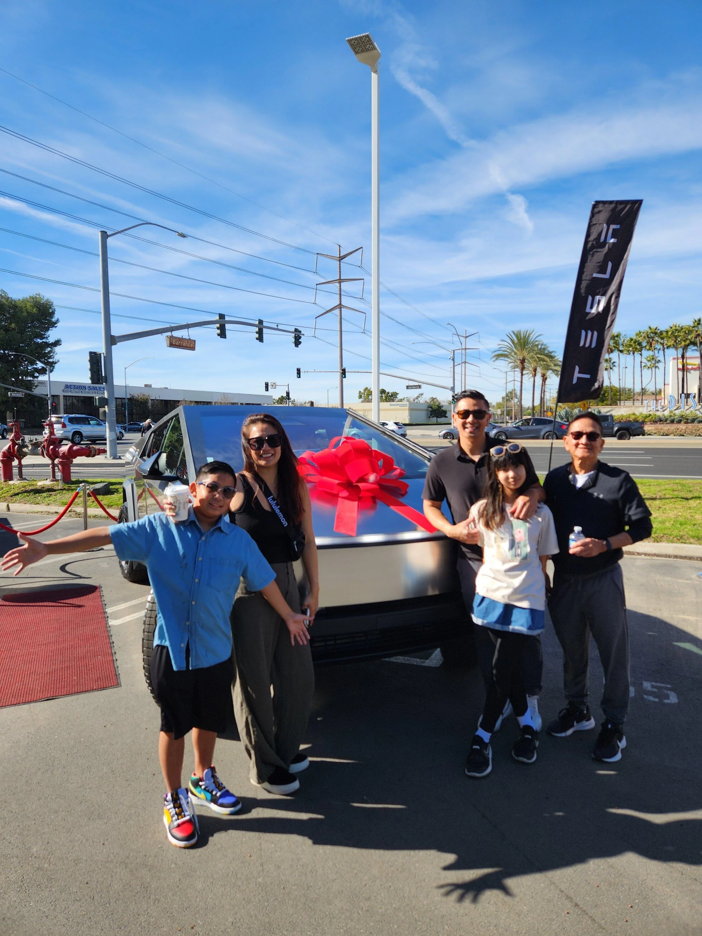 Tesla Cybertruck Took delivery yesterday in Irvine!  The Cybertruck is simply an amazing vehicle 20240127_132644