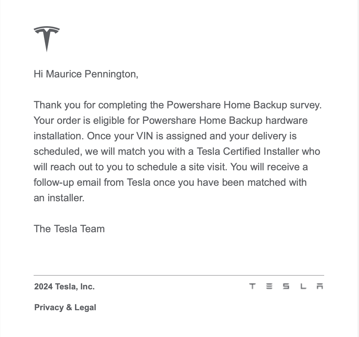 Tesla Cybertruck Cybertruck Foundation Series Delivered: Accessories and Quirks Screenshot 2024-01-29 at 3.11.13 PM