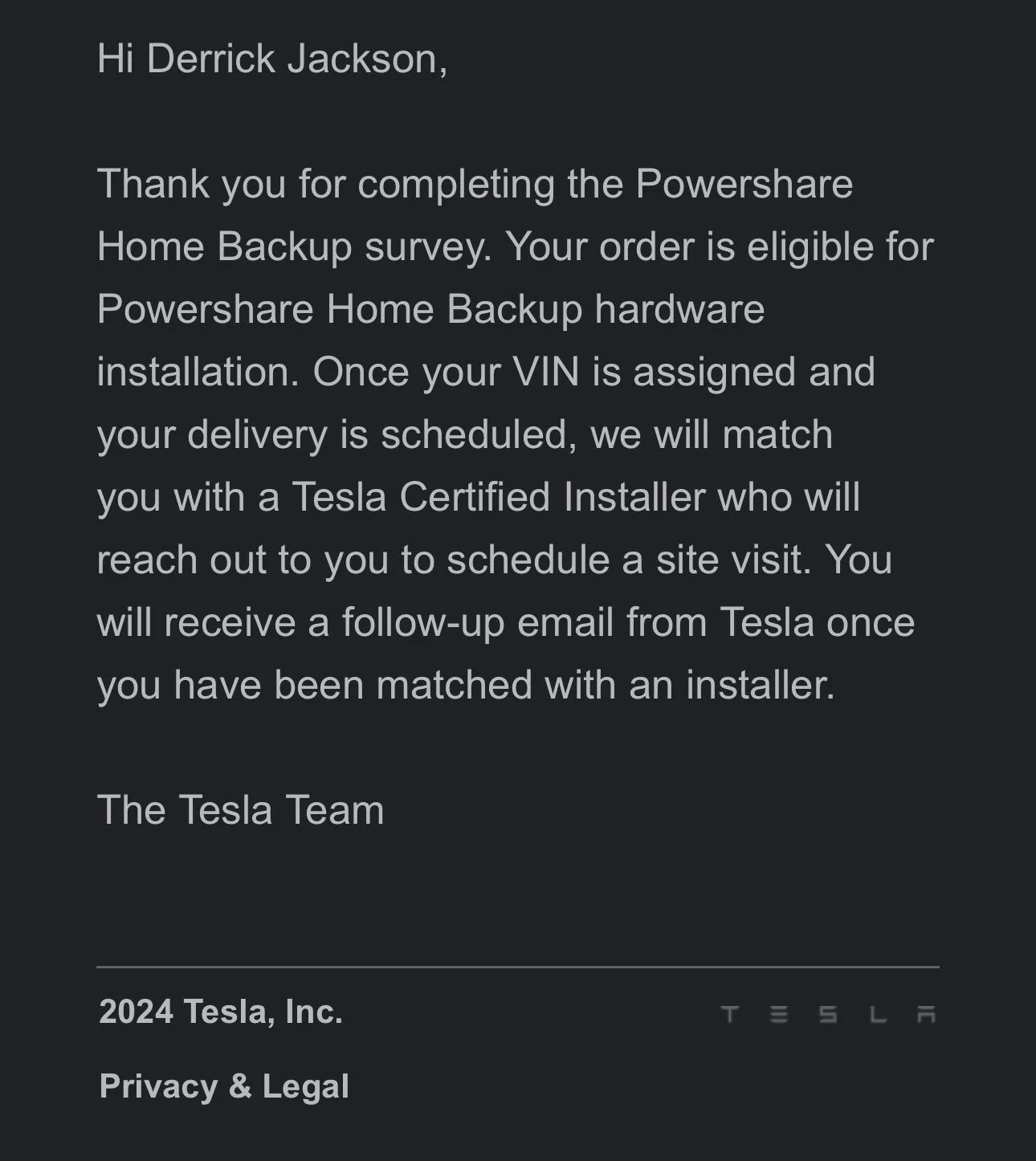 Tesla Cybertruck Powershare Home Backup IMG_2117