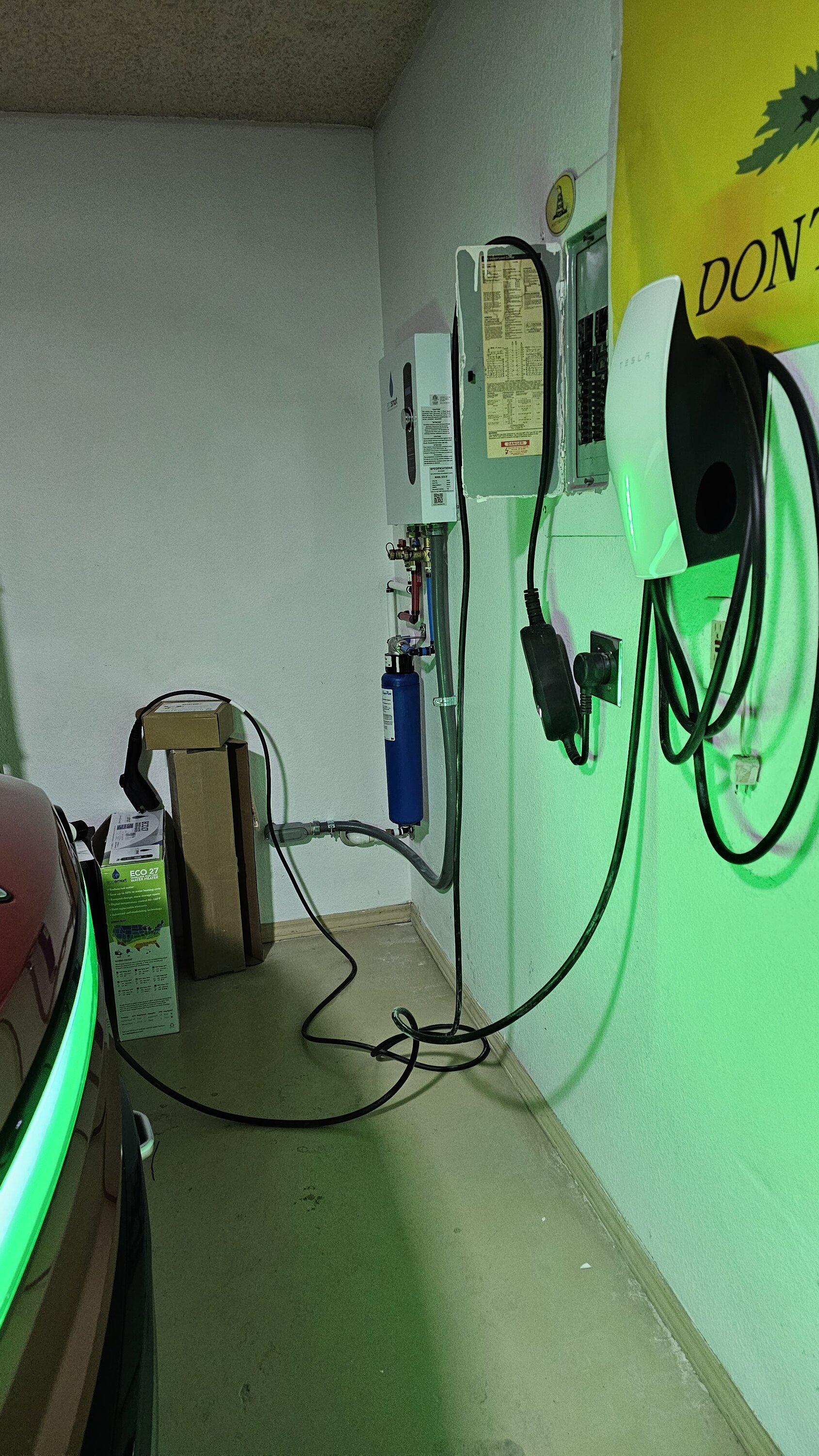 Tesla Cybertruck Universal Charger Delivery & Install 20231123_163917