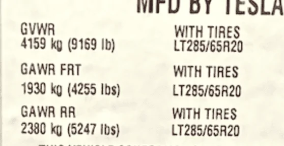 Tesla Cybertruck Aftermarket 325 wide tires + 18" Method wheels installed on Cybertruck Screenshot 2024-01-30 at 11.30.17 AM